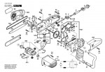 Bosch 3 600 H36 F00 AKE 40-19 S Chain Saw Spare Parts